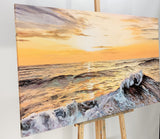 Evening wave (120x70cm)