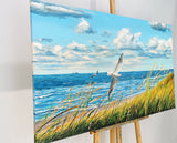 A calm day by the sea (120x70cm)