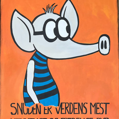 Hyldest til Snudén (70x90cm)
