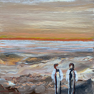 Sol og vand (18x24cm)