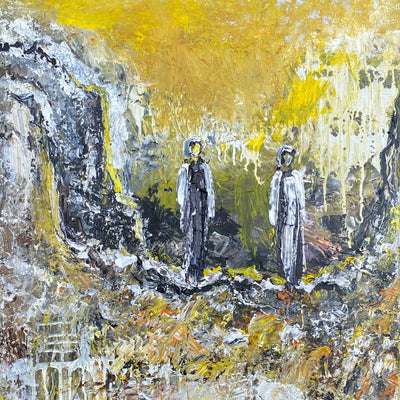 En ny verden i bjergene (60x80cm)
