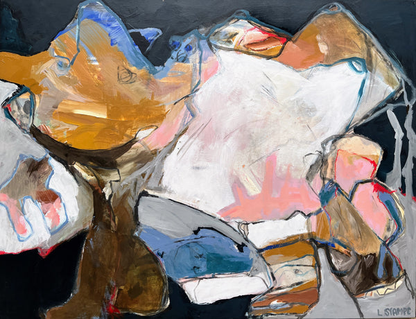 I am on my way (90x70cm)