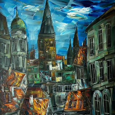 Symphony of Aarhus (70x80cm)