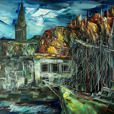 Symphony of Aalborg (80x70cm)