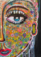 Flower Buddha (60x80cm)