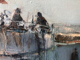 Dialogue with a boat (45x35cm)