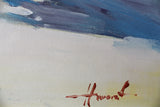 Under the mast (50x70cm) - Danish Gallery - Moderne, abstrakte malerier. Online galleri med original, unik kunst til din bolig. 