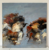 Where silence settles (80x80cm)