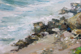 Breath of the Ocean. The Sound Beyond the Cliffs (100x70cm)