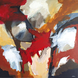 13-26 (100x100cm) - Danish Gallery - Moderne, abstrakte malerier. Online galleri med original, unik kunst til din bolig. 