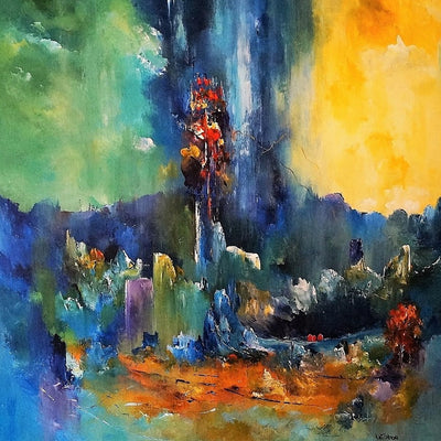 Happy days (90x90cm)