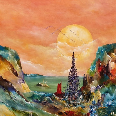 The journey of light (60x80cm)