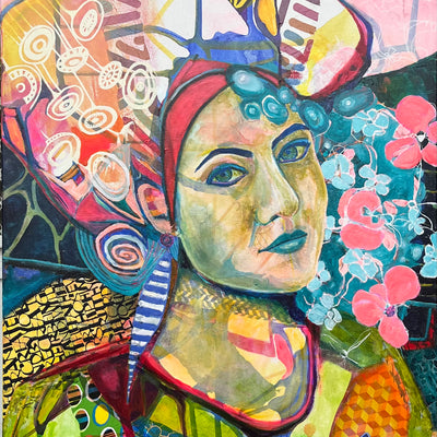 Fri som en fugl (50x90cm)