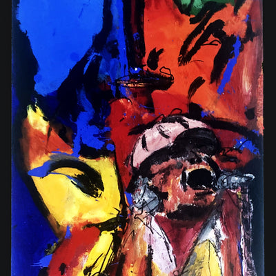 Me and my friends (49x89cm)