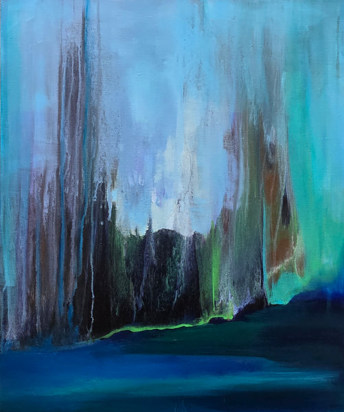 Misty Island (50x60cm)