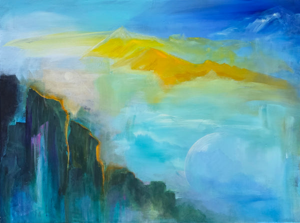 Mountain in the Sky (80x60cm)