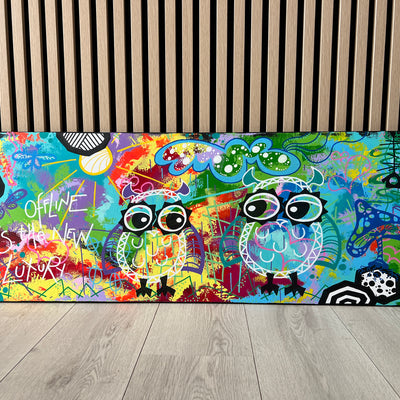 Offline er den nye luksus (120x40cm)