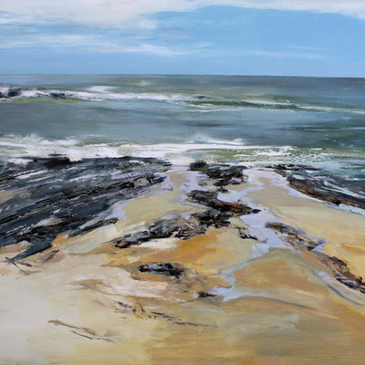 Ocean Breath. Quiet Shore (170x100cm)