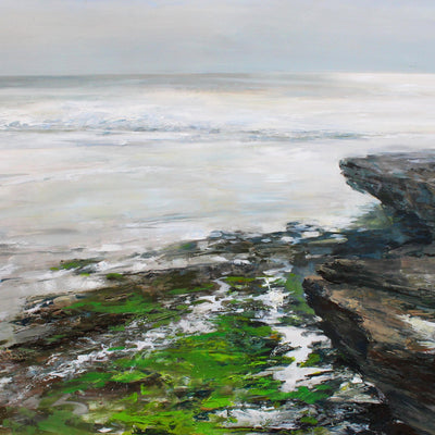 Ocean Breath. Shore of Silence (170x100cm)