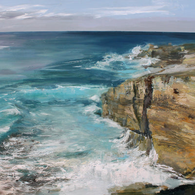 Ocean Breath. Windswept Silence (170x100cm)