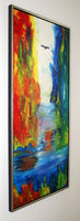 Around the falls (60x130cm)