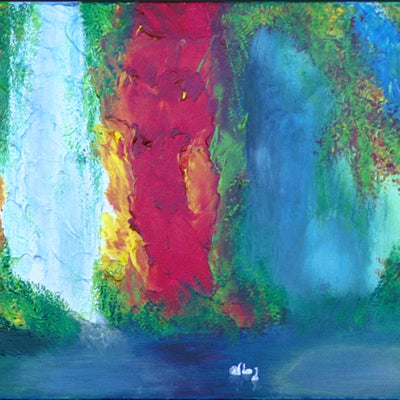 Around the falls (180x60cm)