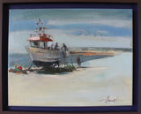 Port romance (50x40cm)