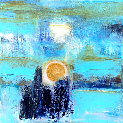 Sejl væk med mig (40x40cm)