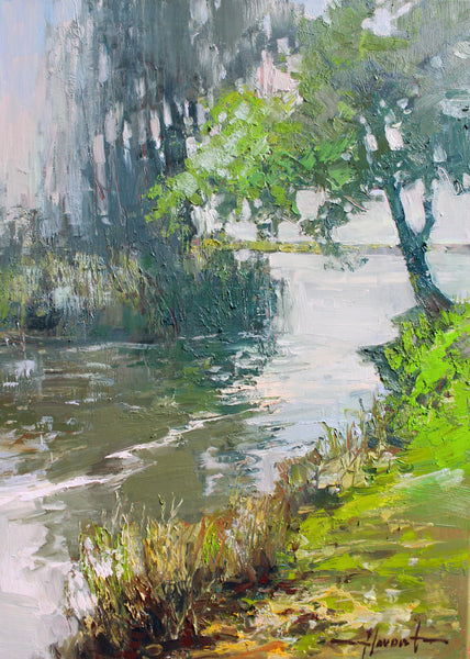 Silence by the Lake (50x70cm)