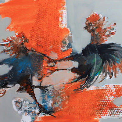 Tension of Wings II (100x70cm)