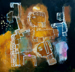 The magician (60x60cm)