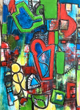 When the city tells nr. 17 (50x70cm)