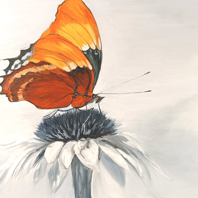 Blomst (70x60cm)