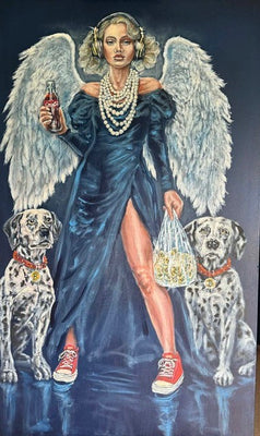 Modern icon - Sacrum & Profanum (70x120cm)
