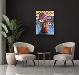 A vase of flowers (70x90cm)