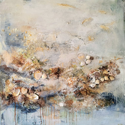 Østerspigen (90x90cm)