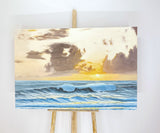 Between heaven and the waves (120x80cm)