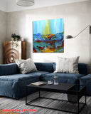 My dream world (90x90cm)