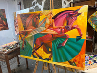 Amazona (100x73cm)