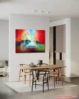 Around the falls (100x80cm)