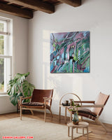 Jungle fever (80x80cm)