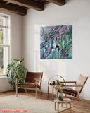 Jungle fever (80x80cm)