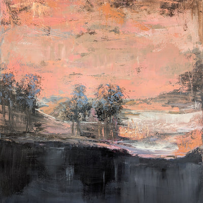 Hjemmebundet (100x120cm)