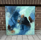 The Hidden Current (80x80cm)