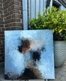 The light is coming (80x80cm)