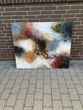 Echoes of becoming (120x100cm)