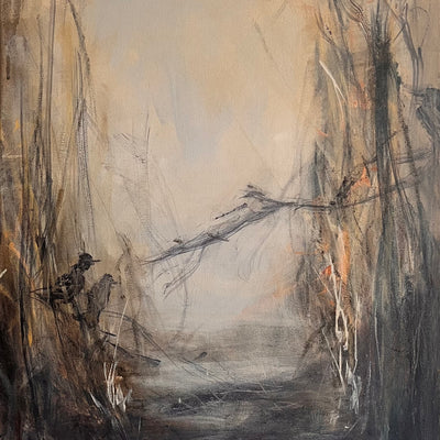 Bush & twitter VI (40x50cm)