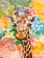 The Giraffe (60x80cm)