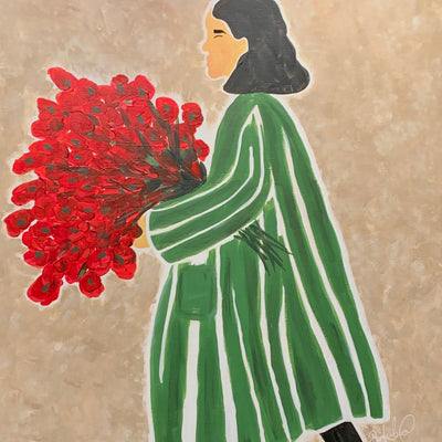 Flower child (60x80cm)