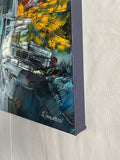 Homecoming (50x50cm) - Danish Gallery - Moderne, abstrakte malerier. Online galleri med original, unik kunst til din bolig. 